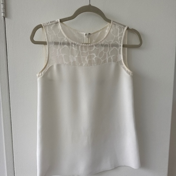 Reiss top with lace - Picture 1 of 3